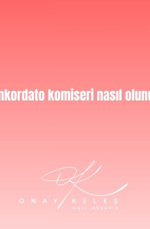 Konkordato Komiserliği Nedir? Nasıl Olunur?